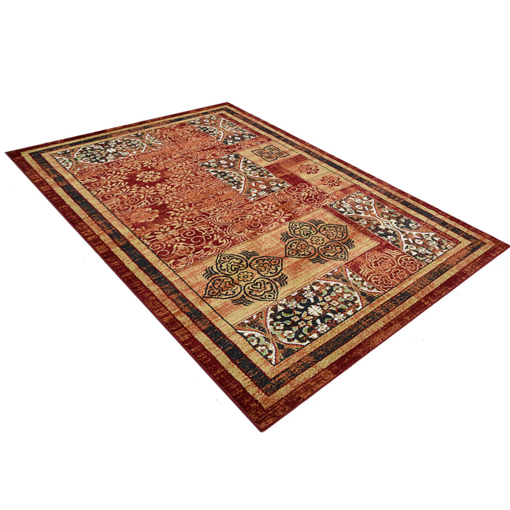 Dynaroma Machine Woven Rug - Soft & Durable Area Rug for Living Room, Bedroom, Dining Room - Non-Slip & Stain Resistant - Perfect for Home Decor & High Traffic Areas