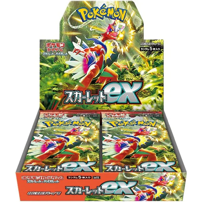 Pokemon TCG: Scarlet Ex Booster Box SV1S (Japanese Version) - Collectible Trading Cards for Battles & Gifts