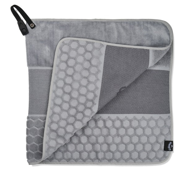 Callaway Tour Fold Golf Towel - Premium Microfiber Golf Towel for Golfers - Perfect for Golf Course, Driving Range & Club Cleaning