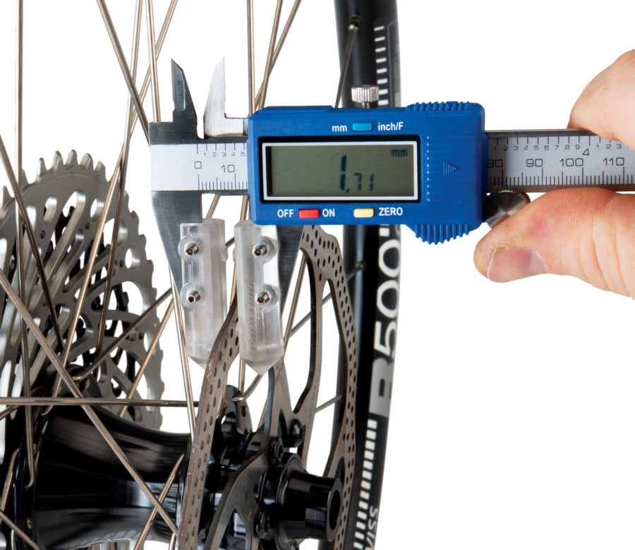 Park Tool DCA-1 Digital Caliper - Precision Measuring Tool for Bicycle Repair & Maintenance - Perfect for Mechanics & DIY Bike Enthusiasts