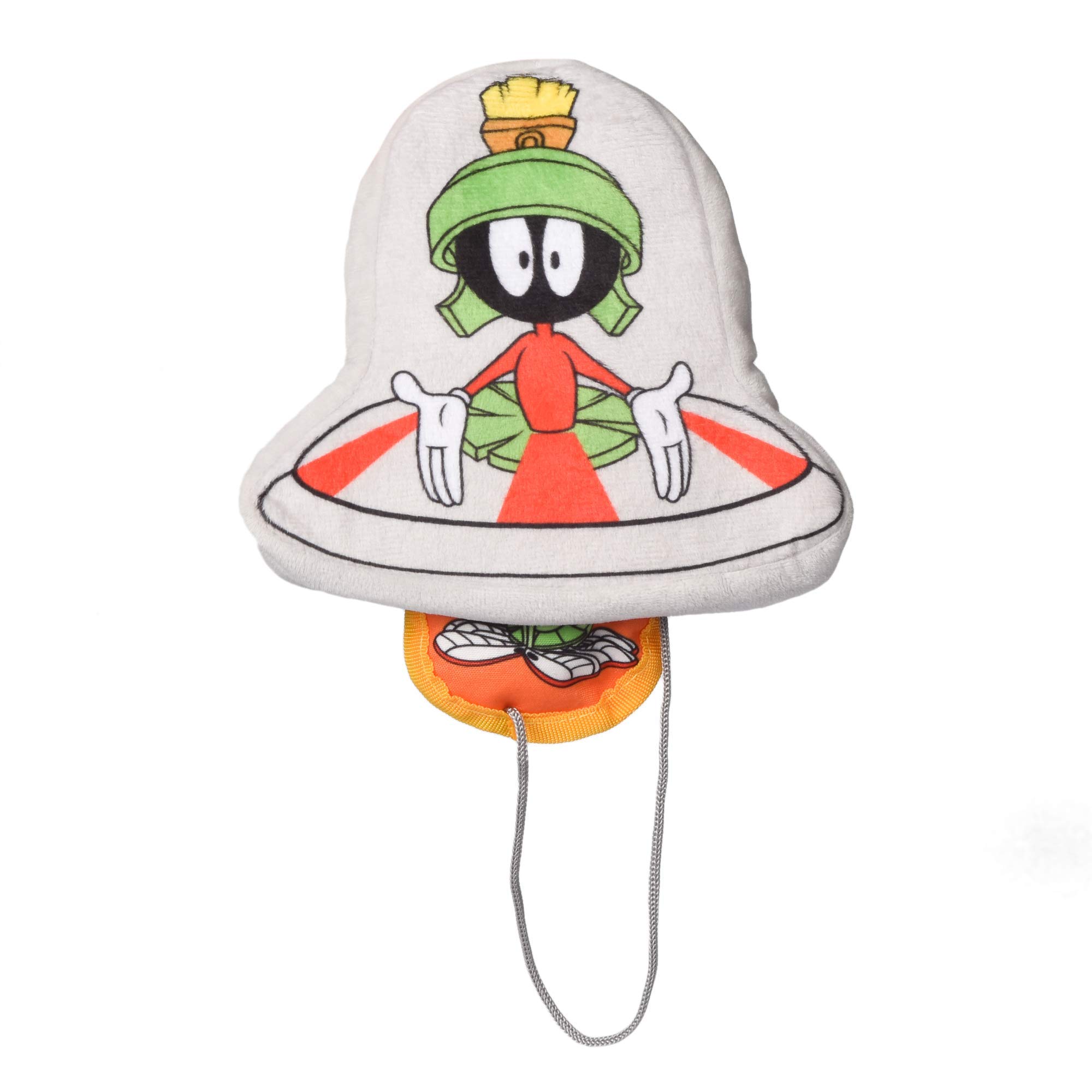 Marvin The Martian Plush Dog Toy for Hide & Seek - 6 Inch Officially Licensed Looney Tunes Warner Bros Pet Toy | Fun Interactive Play for Small & Large Dogs | Perfect for Indoor Games & Outdoor Adventures