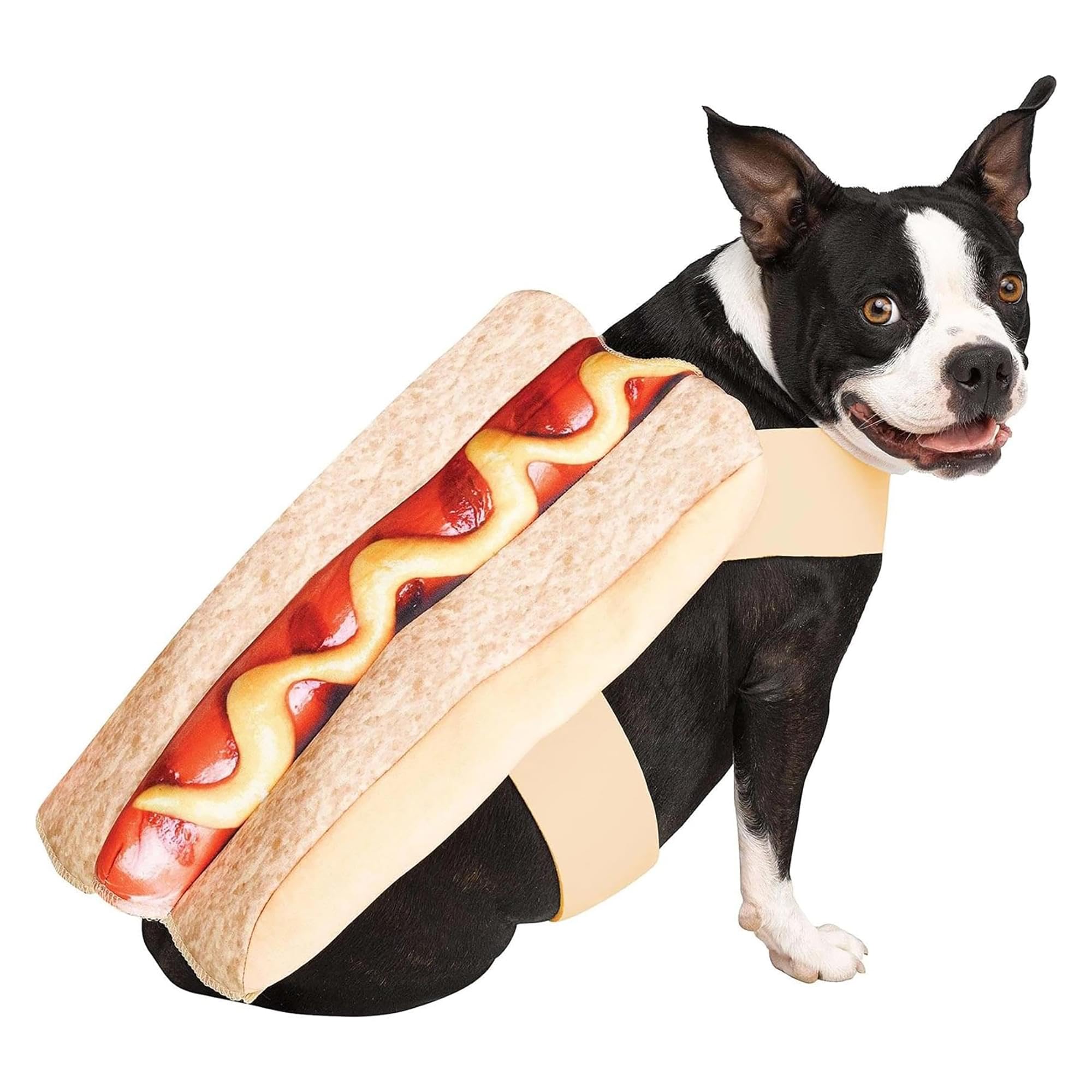 Hot Dog Pet Costume for Small Dogs - Adorable XS Outfit for Halloween & Pet Parties | Fun Dress Up for Dogs
