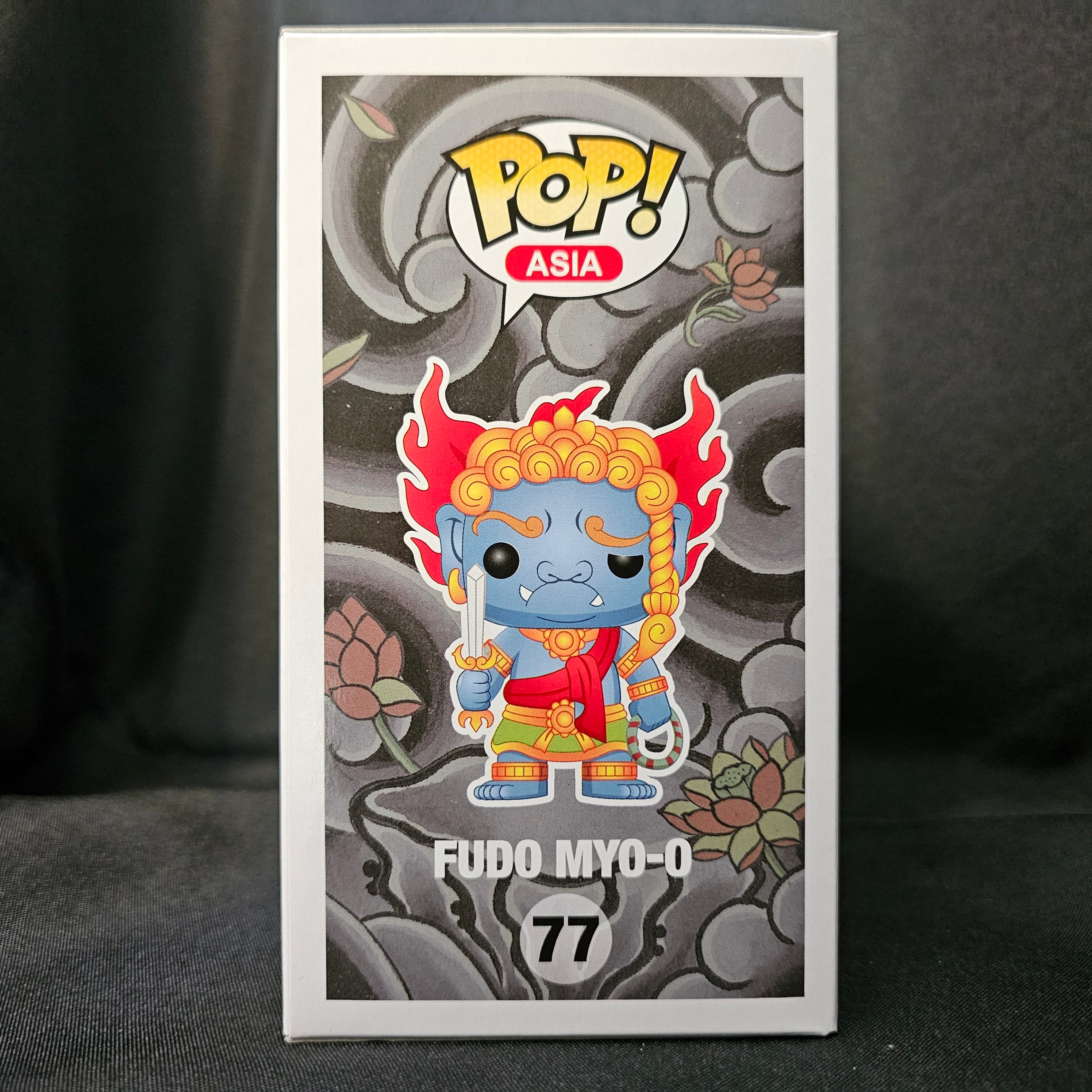 Asia Pop! Vinyl Figure Gold Fudo Myo O (Chase) - Limited Edition Collectible Anime Statue from Legendary Creatures and Myths Series #77 - Perfect for Anime Fans, Gift Giving, and Home Decor Display