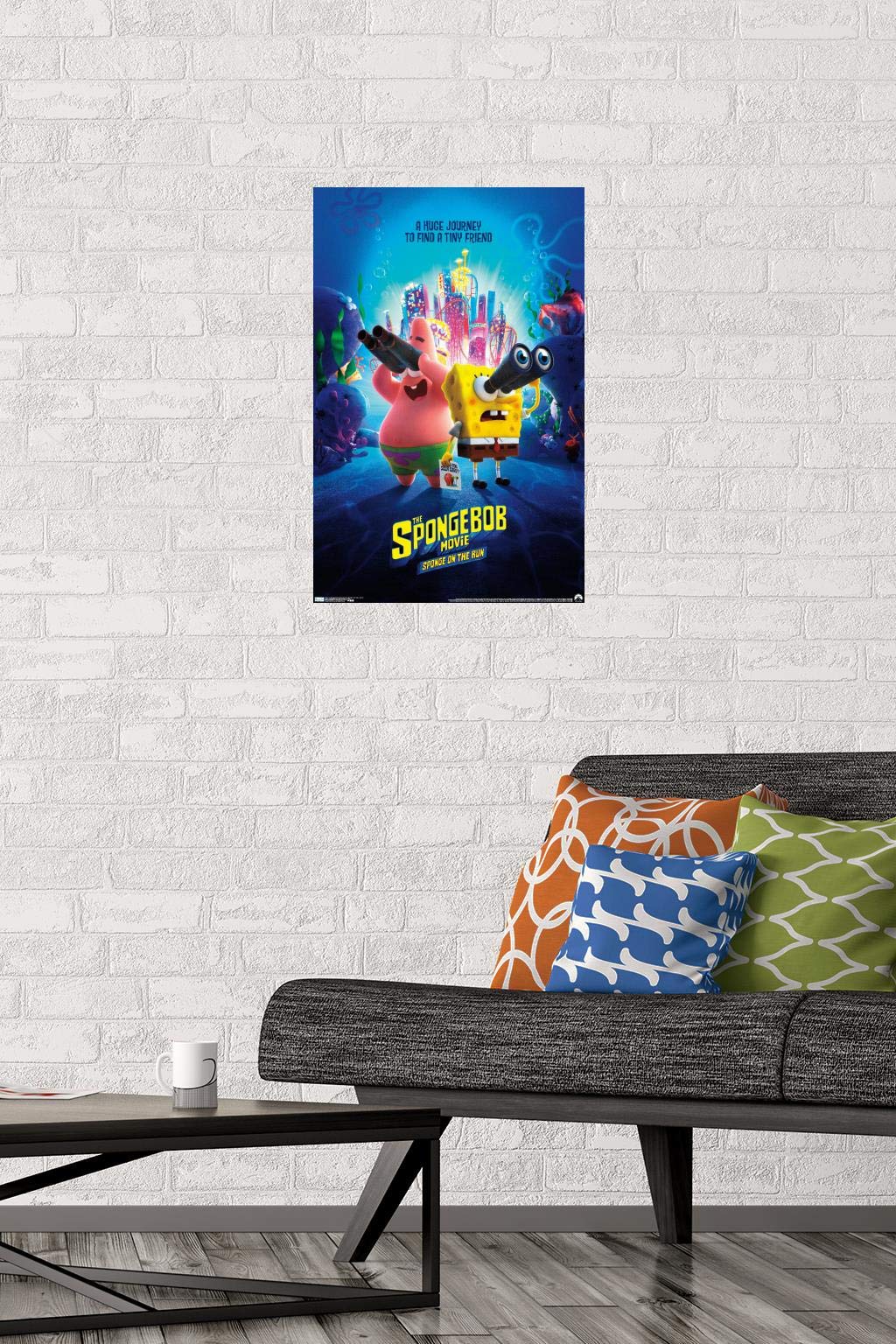 Trends International The SpongeBob Movie: Sponge On The Run - Premium Key Art Wall Poster 14.725