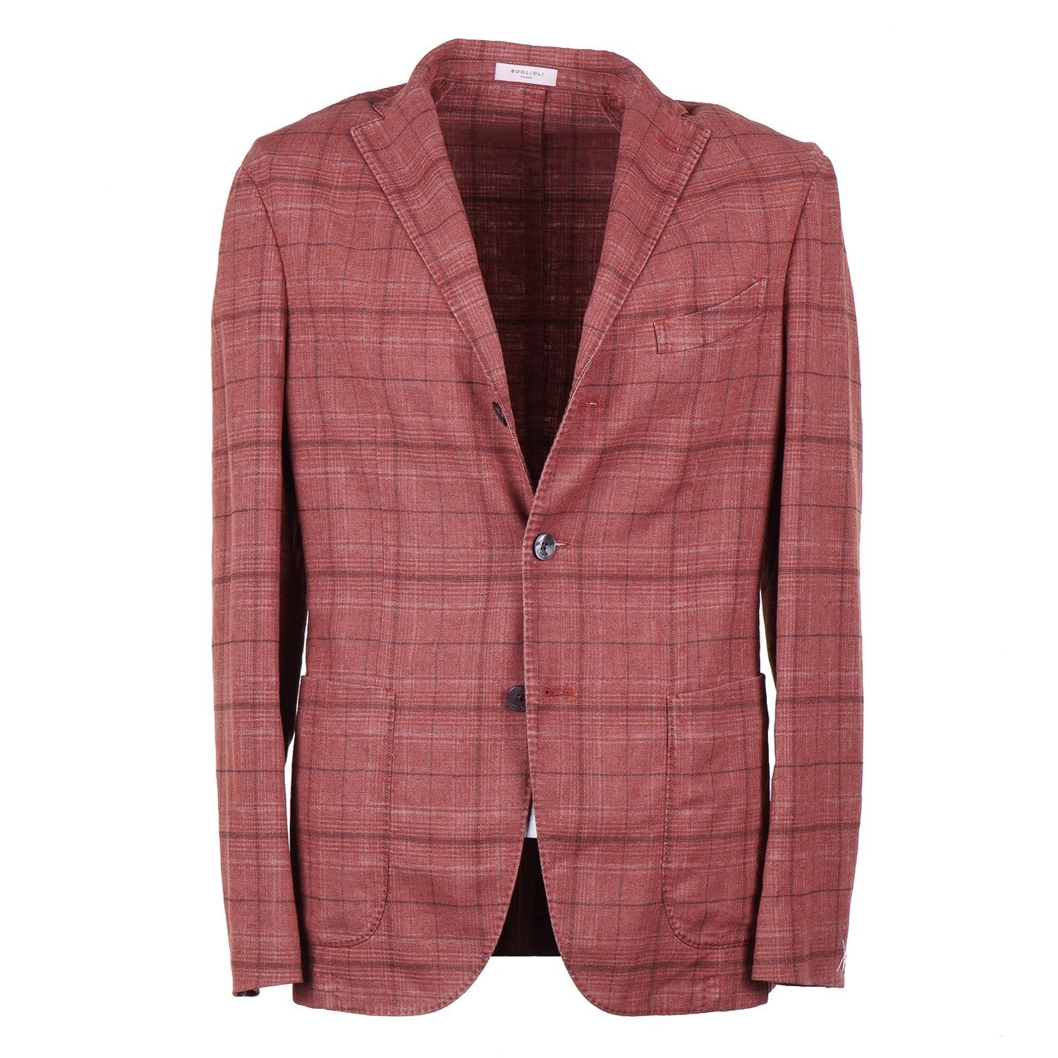 Boglioli Men's Cotton Linen K Jacket - Lightweight Summer Sport Coat for Business Casual & Outdoor Events