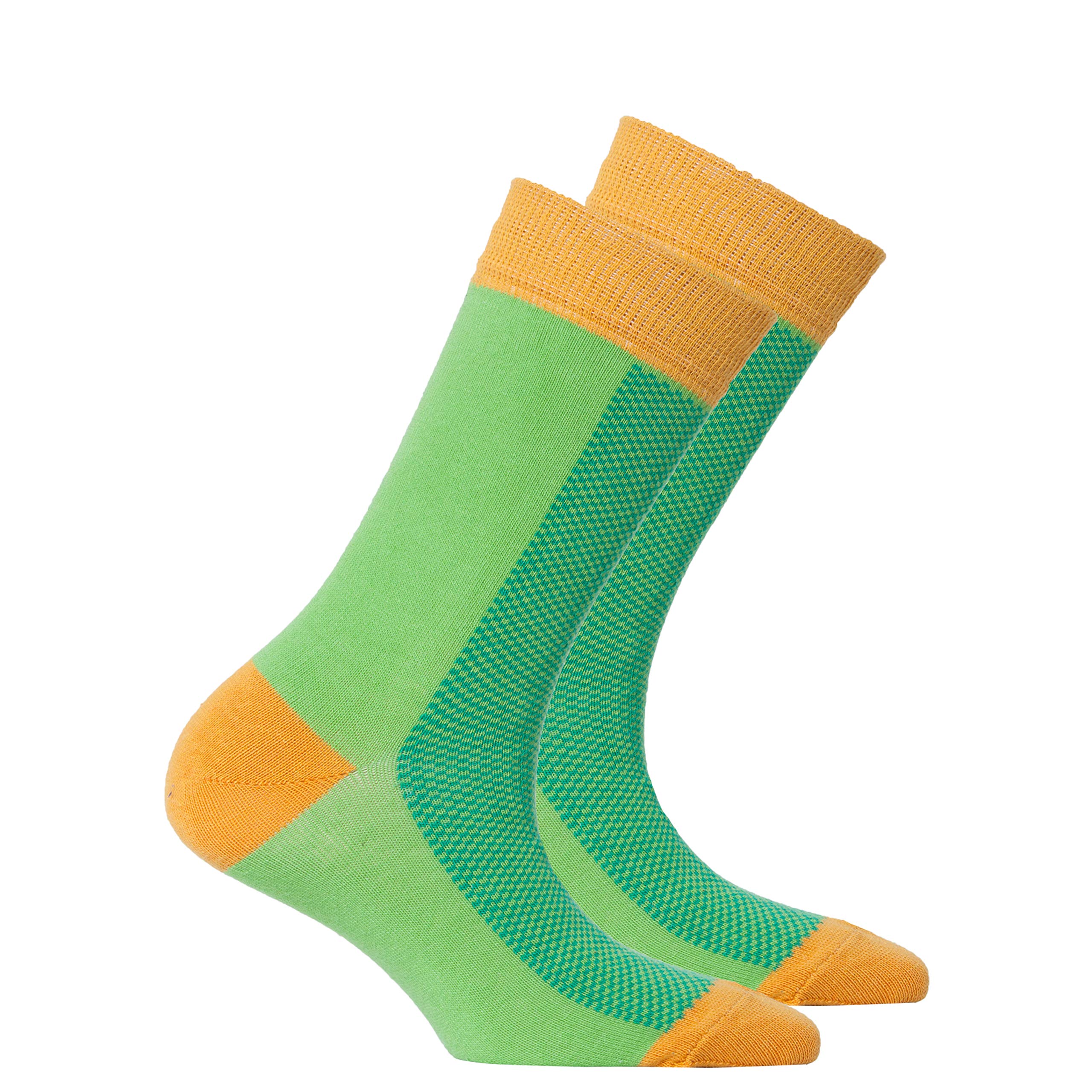 Women's Colorful Luxury Cotton Funky Crew Socks - 1 Pair Soft Comfortable Casual Socks for Everyday Wear, Workout & Fashion Outfits