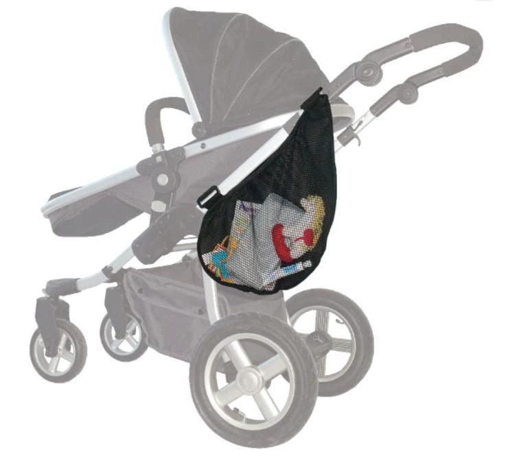 Jolly Jumper Stroller Saddle Bag - Baby Diaper Organizer with Multiple Pockets for Strollers, Car Seats & Shopping Carts - Perfect for On-the-Go Parents