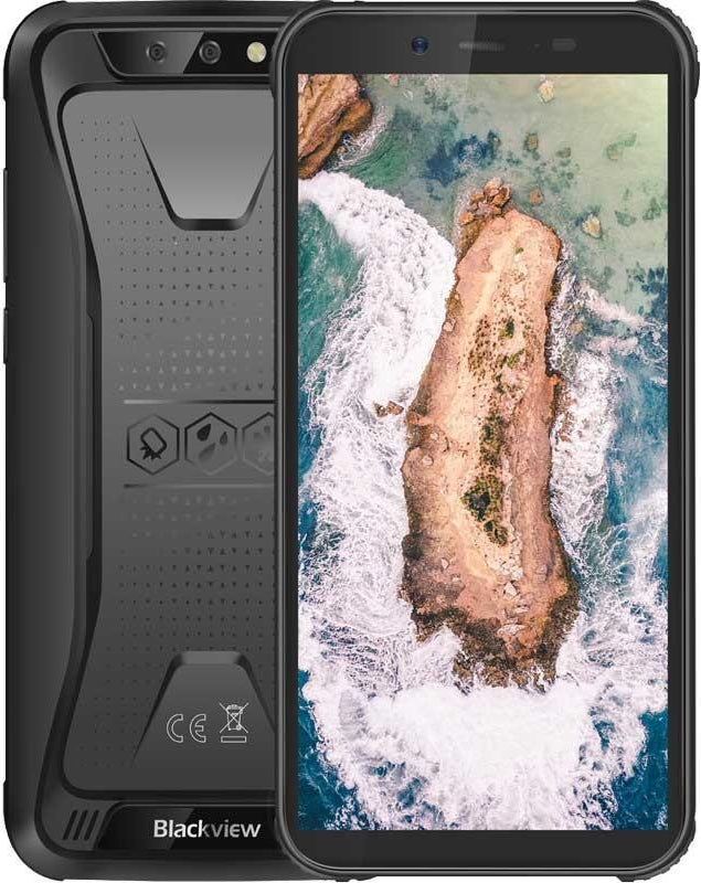 Blackview BV5500 16GB Dual SIM Rugged Smartphone - Waterproof, Shockproof, Dustproof for Outdoor Adventures & Construction Work