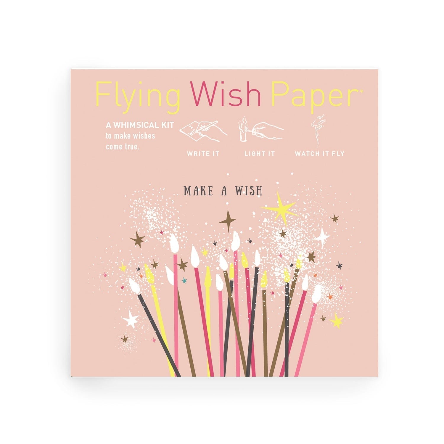 Mini Flying Wish Paper - Make a Wish & Watch It Fly Away | Eco-Friendly Burning Wish Lanterns for Birthday Parties, Weddings & Special Celebrations