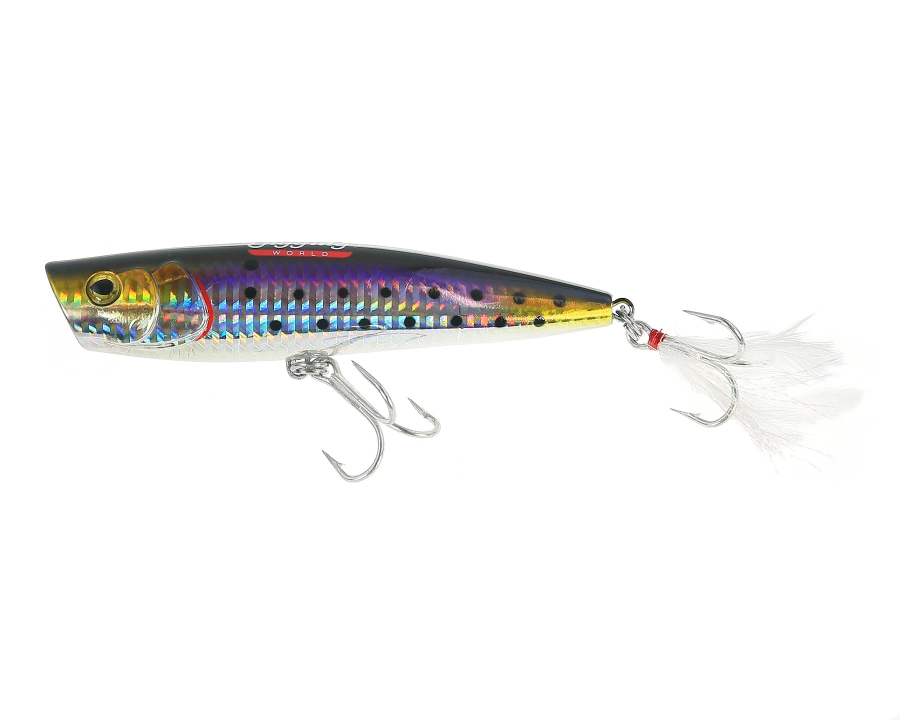 Jigging World 2024 Burst Poppers - Premium Saltwater Fishing Lures for Bass, Tuna & Mahi - Topwater Popping Lures for Offshore & Inshore Fishing Adventures