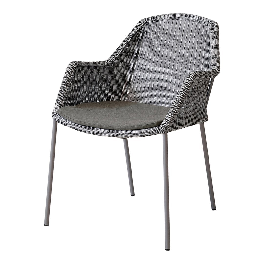 Breeze Outdoor Dining Chair - 4 Legs Patio Furniture for Garden, Backyard, and Poolside Relaxation