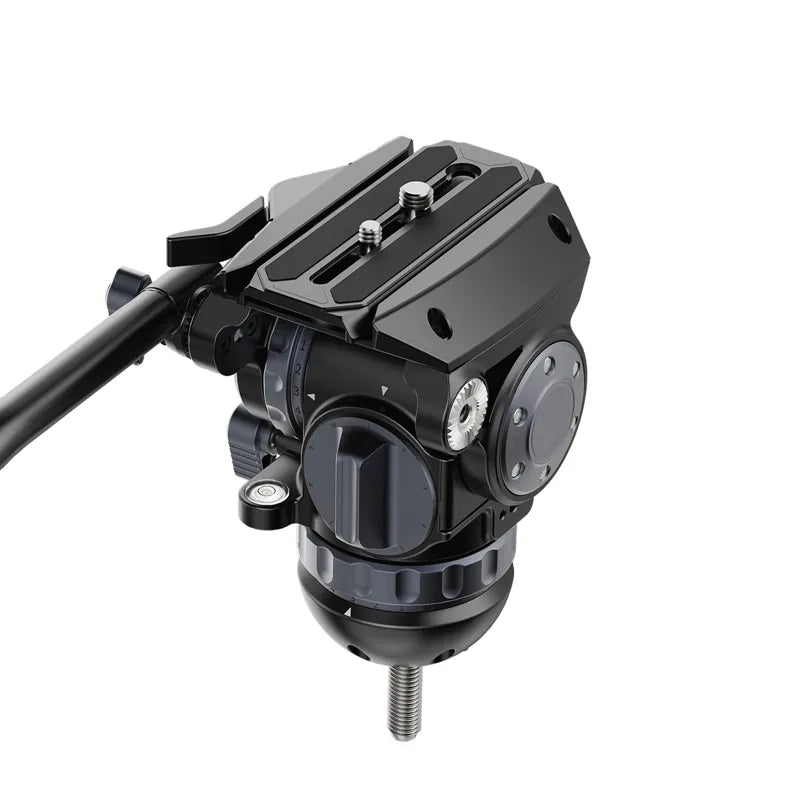 Ulanzi T045 VideoFast Heavy Duty Fluid Head Tripod - Professional Smooth Pan & Tilt for DSLR, Mirrorless, Camcorders - Perfect for Vlogging, Filmmaking, Travel Videos