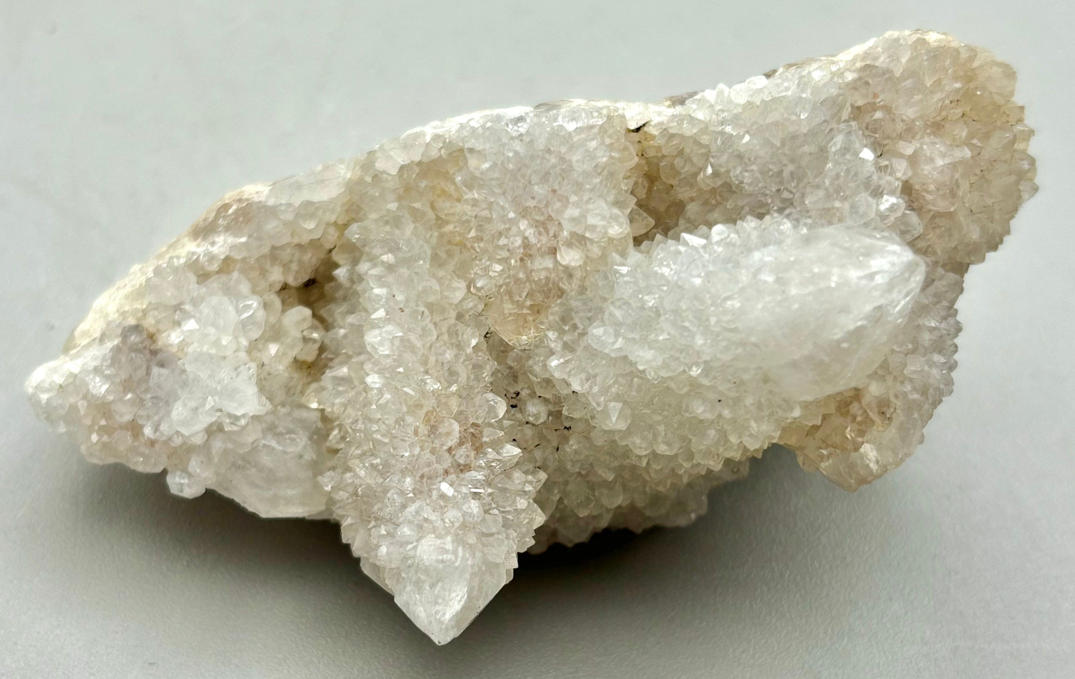 Natural Brazilian Quartz Cluster - Raw Healing Crystals for Meditation, Reiki & Home Decor | Spiritual Energy Stone for Chakra Balancing & Positive Vibes