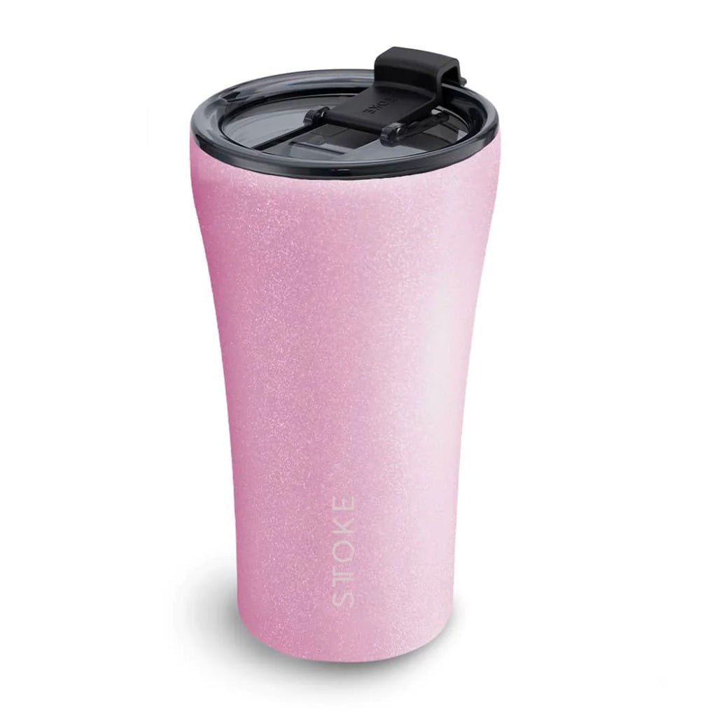 Sttoke 12oz Unicorn Series Reusable Coffee Cup with Lid & Straw - Insulated Stainless Steel Tumbler for Hot & Cold Drinks, Perfect for Home, Office, Travel and Gifts