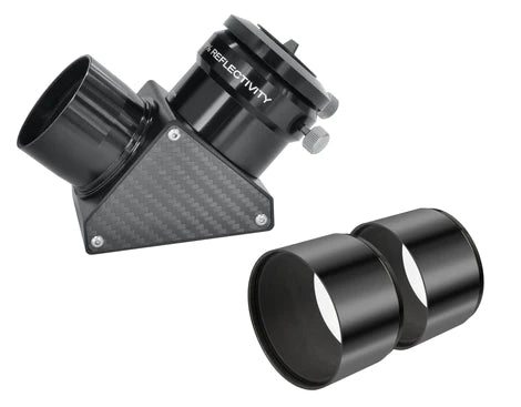 ED80 FCD100 Series Air Spaced Triplet Refractor Telescope with iEXOS 100-2 PMC-Eight Equatorial Mount | WiFi & Bluetooth | 2 Counterweights | Field Flattener | Solar Filter | Perfect for Astrophotography & Stargazing