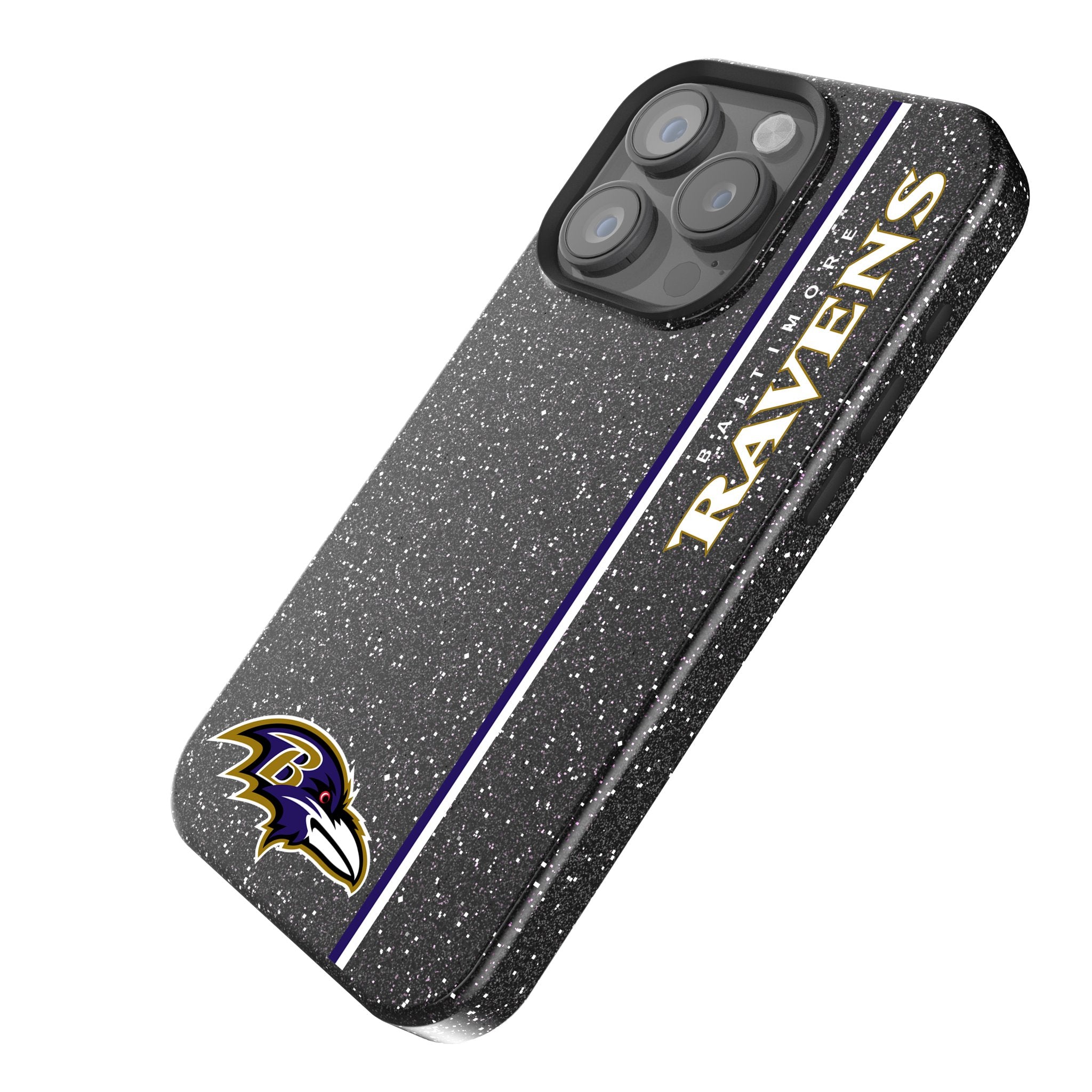 Baltimore Ravens Rhinestone Glitter Phone Case - Protective & Stylish Cover for iPhone & Samsung - Perfect for Game Day & Fan Gifts