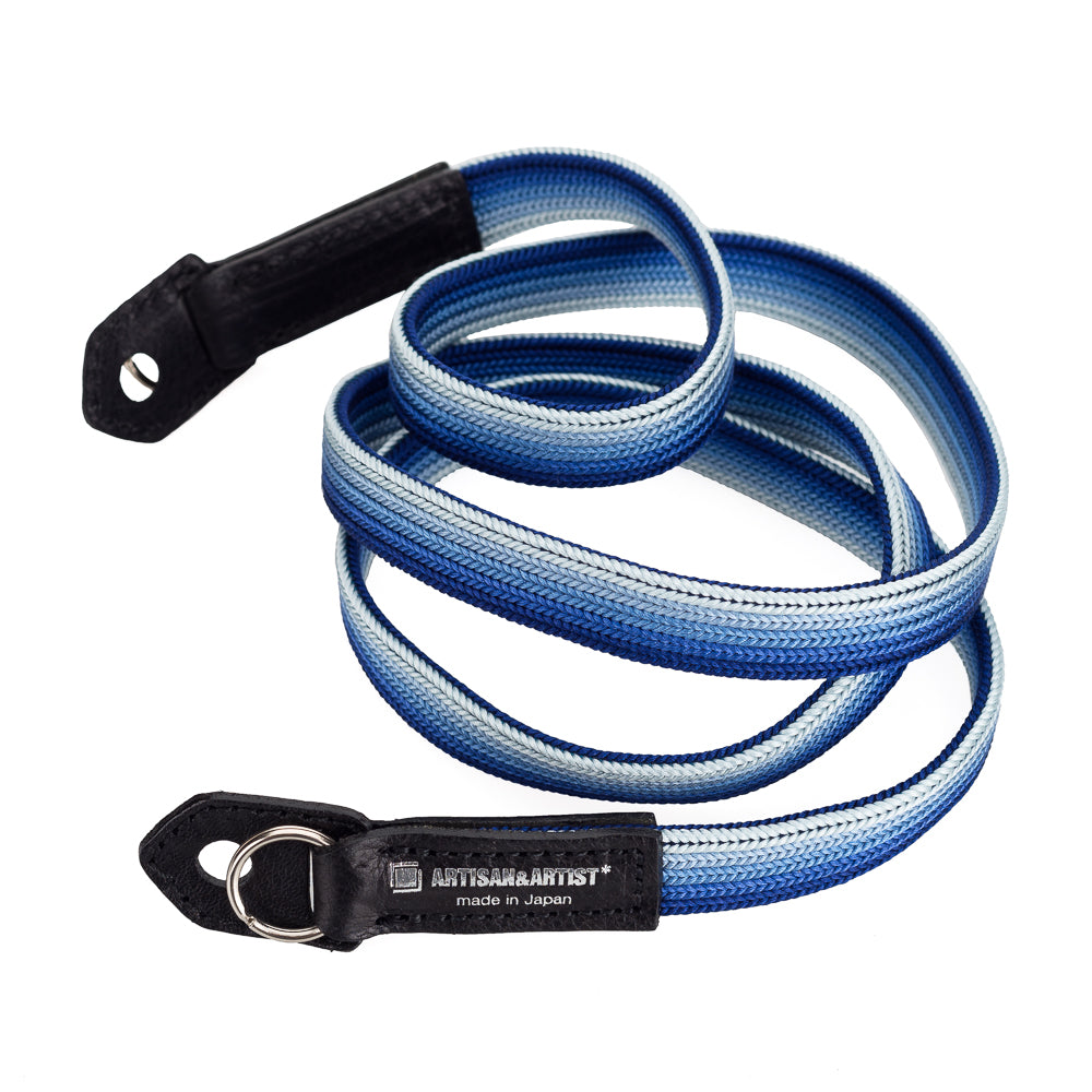Artisan & Artist 312N Premium Silk Neck Strap for Cameras - Navy Blue | Comfortable & Durable Camera Neck Strap for DSLR, Mirrorless & Film Cameras | Perfect for Travel, Photography & Everyday Use