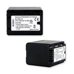 Panasonic VW VBK360 Replacement Battery for Lumix Cameras - Long-Lasting Power for Travel, Vlogging & Photography