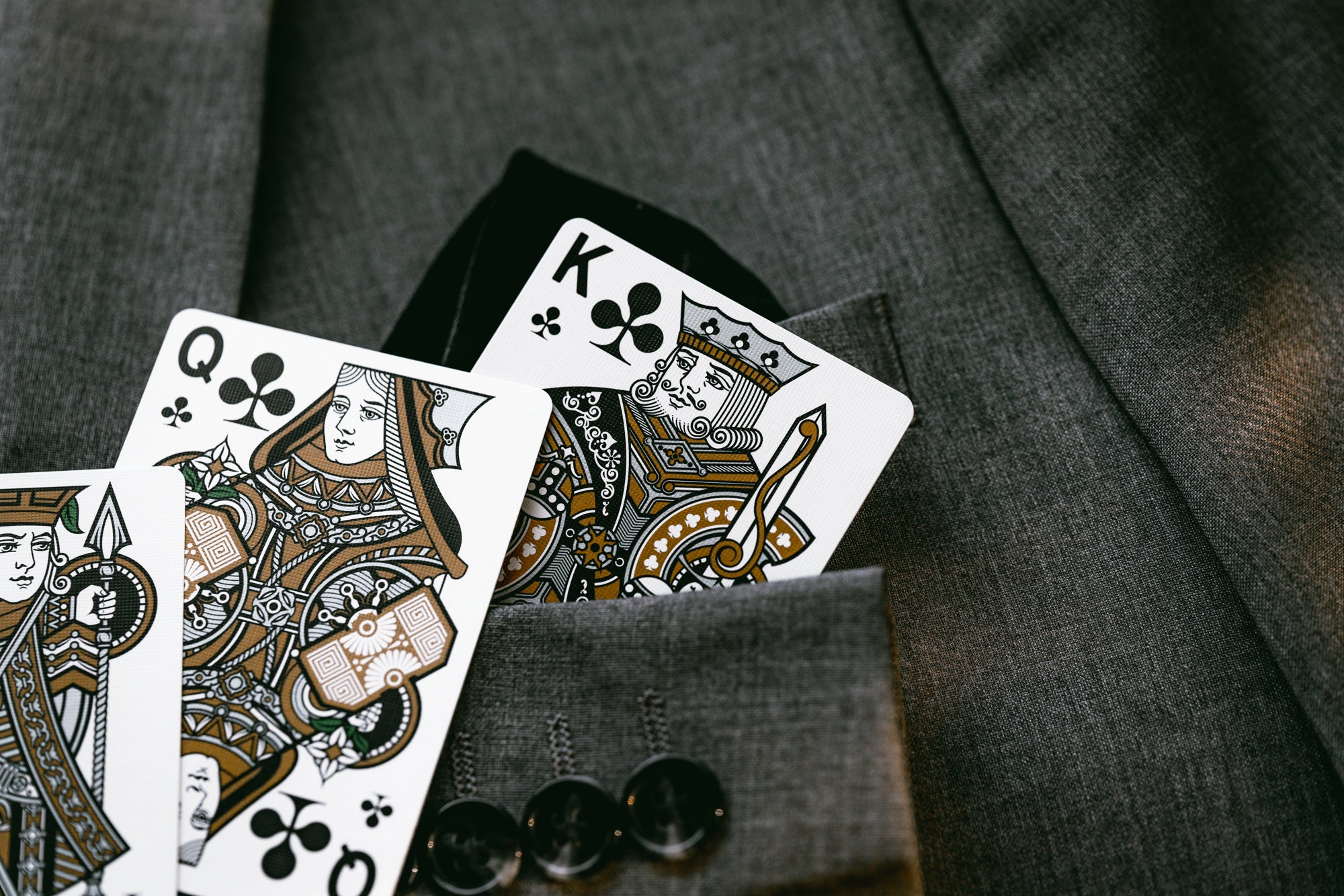 Premium Gilded Edition Luxury Playing Cards - Table Players Vol. 06 | Elegant Casino Style, Poker Night, Cardistry & Magic Tricks | Perfect for Game Nights, Gifts & Collectors