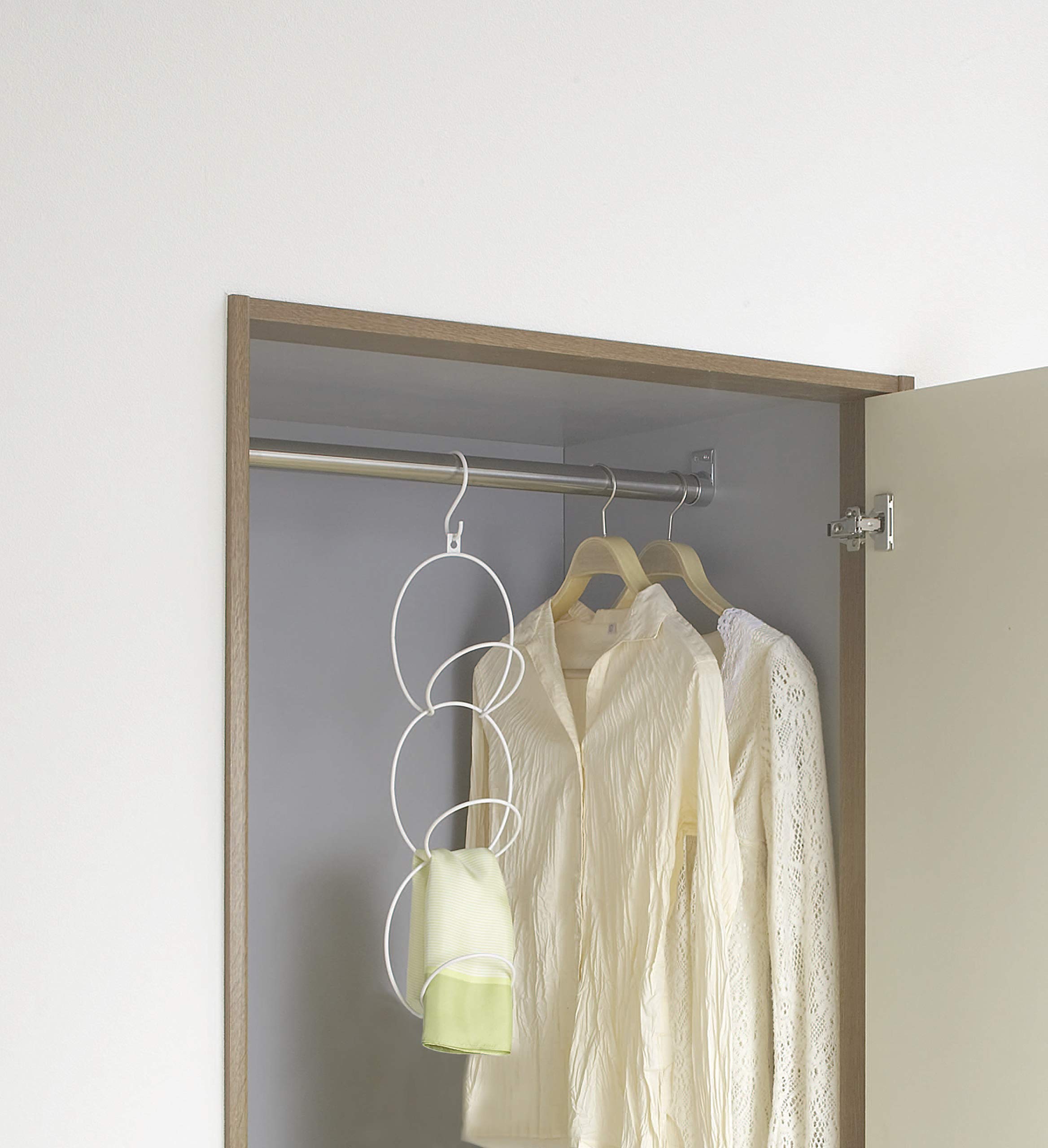 Yamazaki Over The Door Hanging Hat & Cap Organizer Rack - Space Saving Closet Storage for Hats, Caps & Accessories | Perfect for Bedroom, Entryway, Closet & Dorm Organization