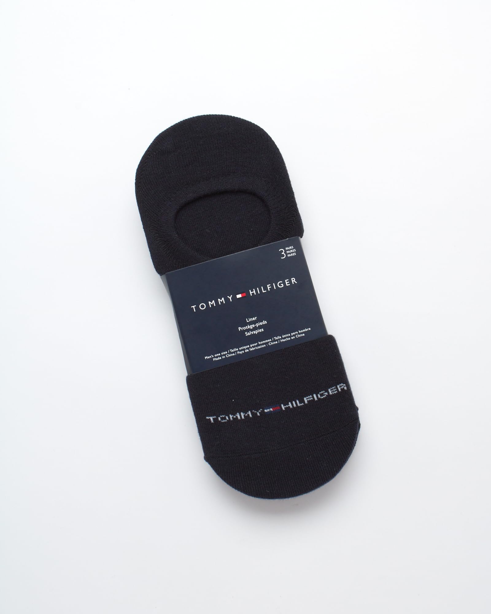 Tommy Hilfiger Men's Low Cut No Show Socks 3-Pack - Lightweight Cushioned Athletic Socks for Casual & Sports (Size 7-12) | Perfect for Running, Gym & Everyday Wear