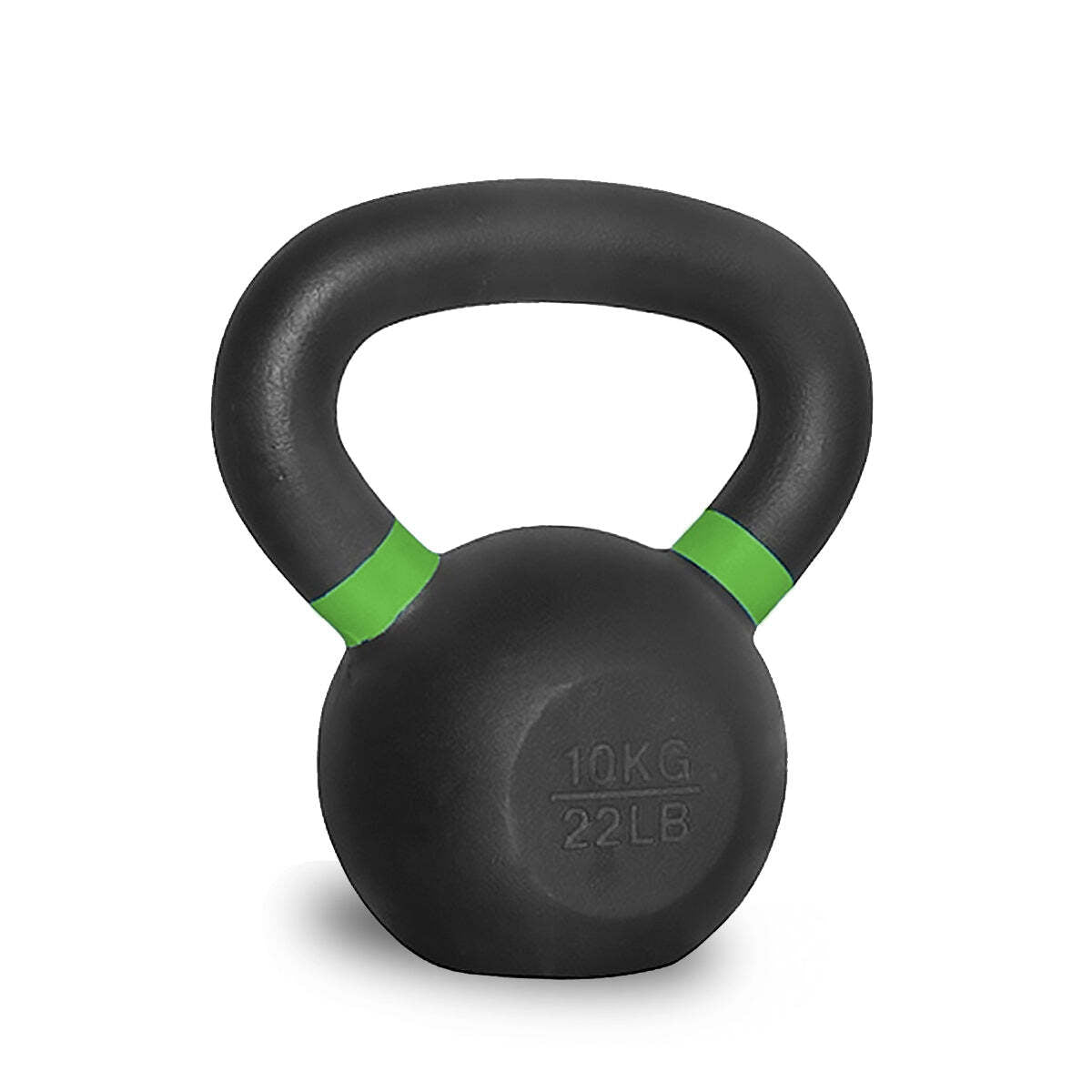 10kg Kettlebell Weight - Heavy Duty Cast Iron Home Gym Equipment for Strength Training, CrossFit, HIIT Workouts & Functional Fitness | Perfect for Home Gym, Garage Workouts & Professional Training