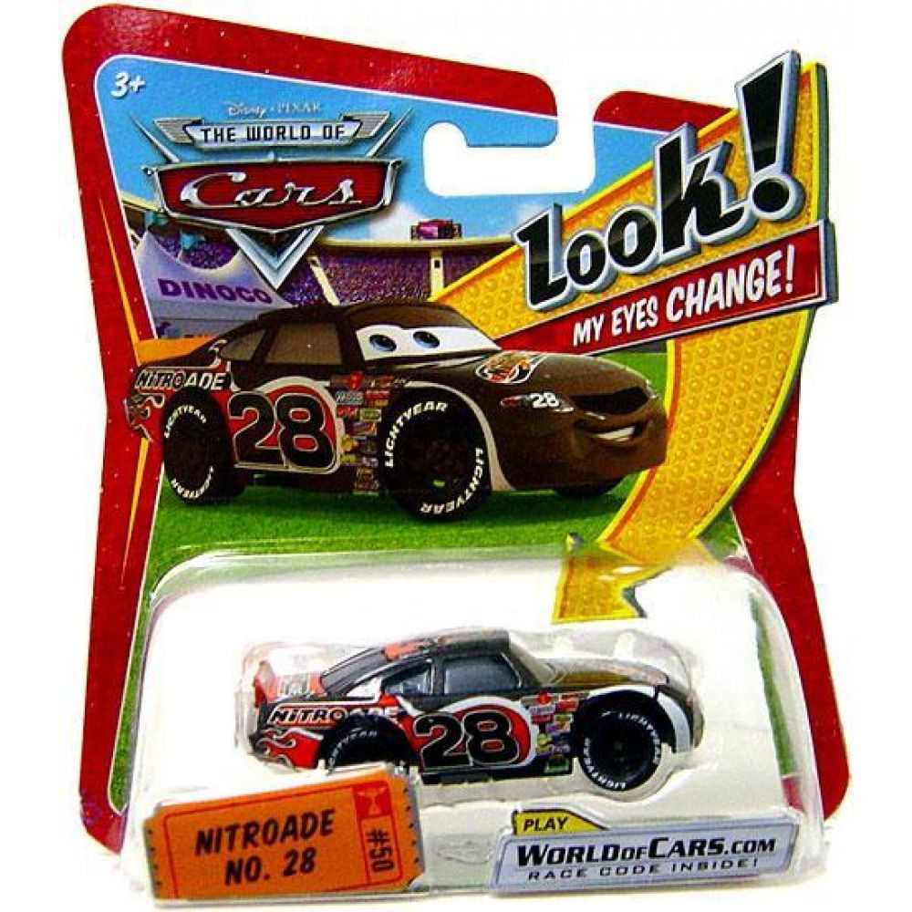 Disney Pixar Cars Movie Nitroade No.28 #50 Die-Cast Toy Car - Collectible for Kids & Fans, Perfect for Playtime, Display & Gifts