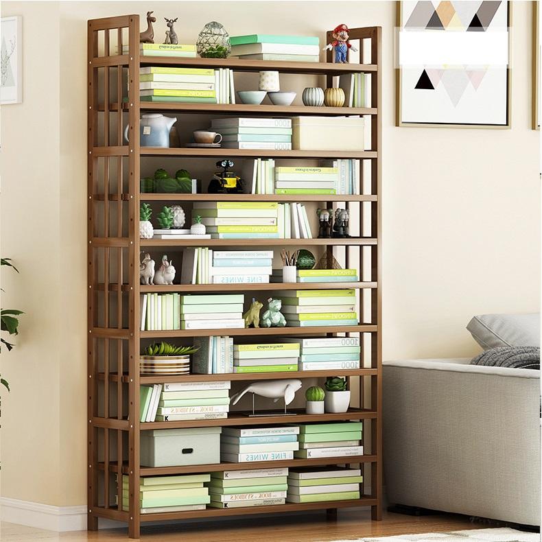 11-Tier Bamboo Shoe Rack Corner Shelf - Space Saving Shoe Storage Organizer for Entryway, Closet & Bedroom Organization