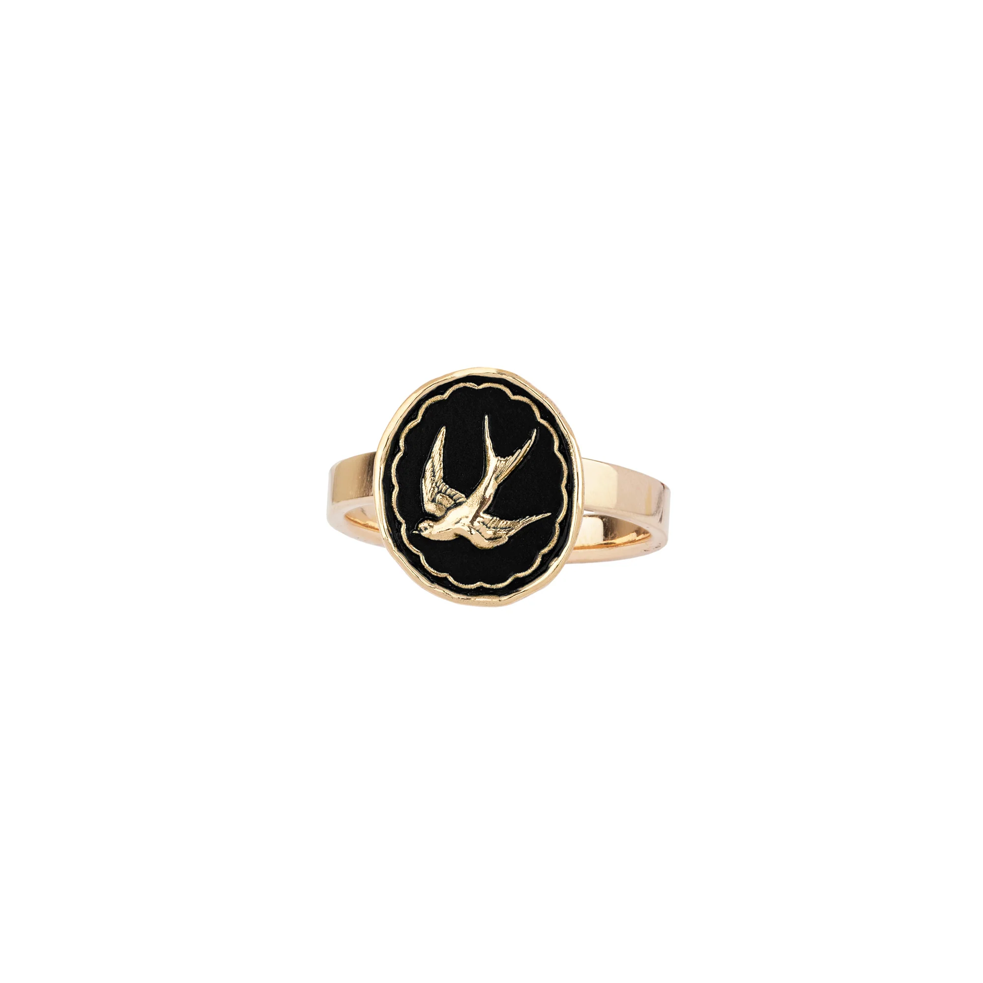 14K Gold Talisman Ring for Women - Free Spirited Bohemian Jewelry - Perfect for Everyday Wear, Gifts & Spiritual Protection
