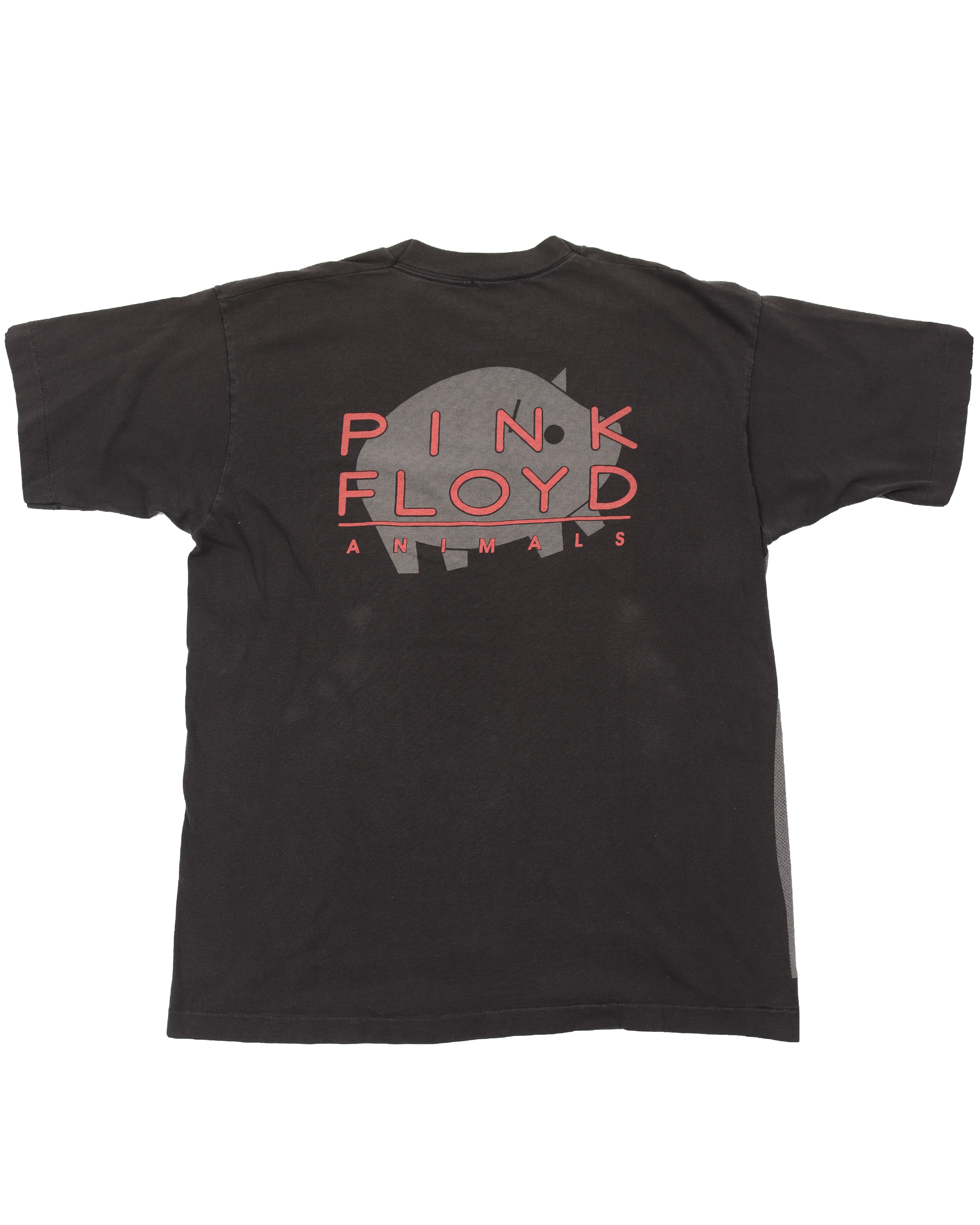 Vintage 1991 Pink Floyd 'Animals' Album Tour Graphic T-Shirt - Classic Rock Band Merch for Concerts & Casual Wear