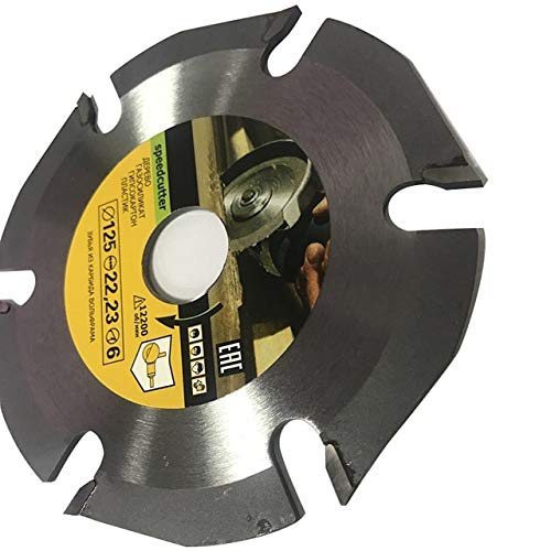 125x22mm Carbide Tipped Metal Cutting Circular Saw Blades - MultiTool Grinder Disc for Wood, Aluminum & Steel - PAK55 Professional Saw Blades for DIY Projects & Construction Work