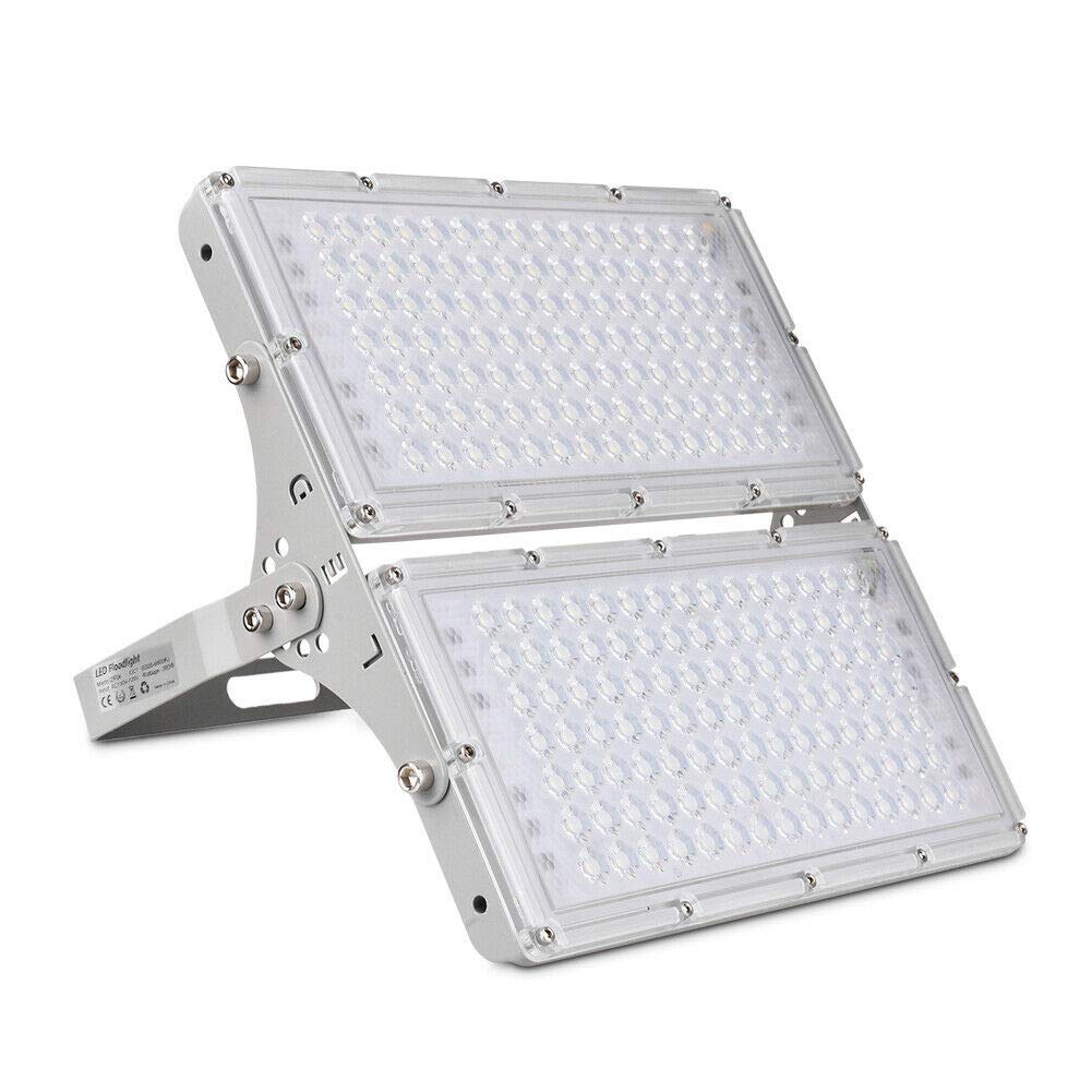 Viugreum 10 Pack 200W LED Flood Light - 16000LM 6000K Daylight White, Slim Outdoor Floodlight with IP66 Waterproof - Bright Security Lights for Garage, Garden, Yard, Landscape & Wall Lighting - Perfect for Driveway, Patio, Backyard & Commercial Use