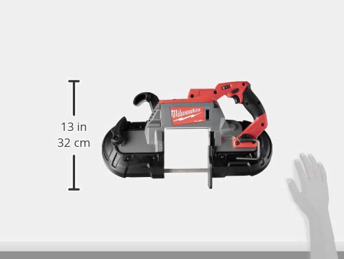 MILWAUKEE 2729-20 M18 FUEL Deep Cut Band Saw - Cordless Power Tool for Metal Cutting, Pipe Work & Construction Projects | Heavy Duty Portable Band Saw for Professionals