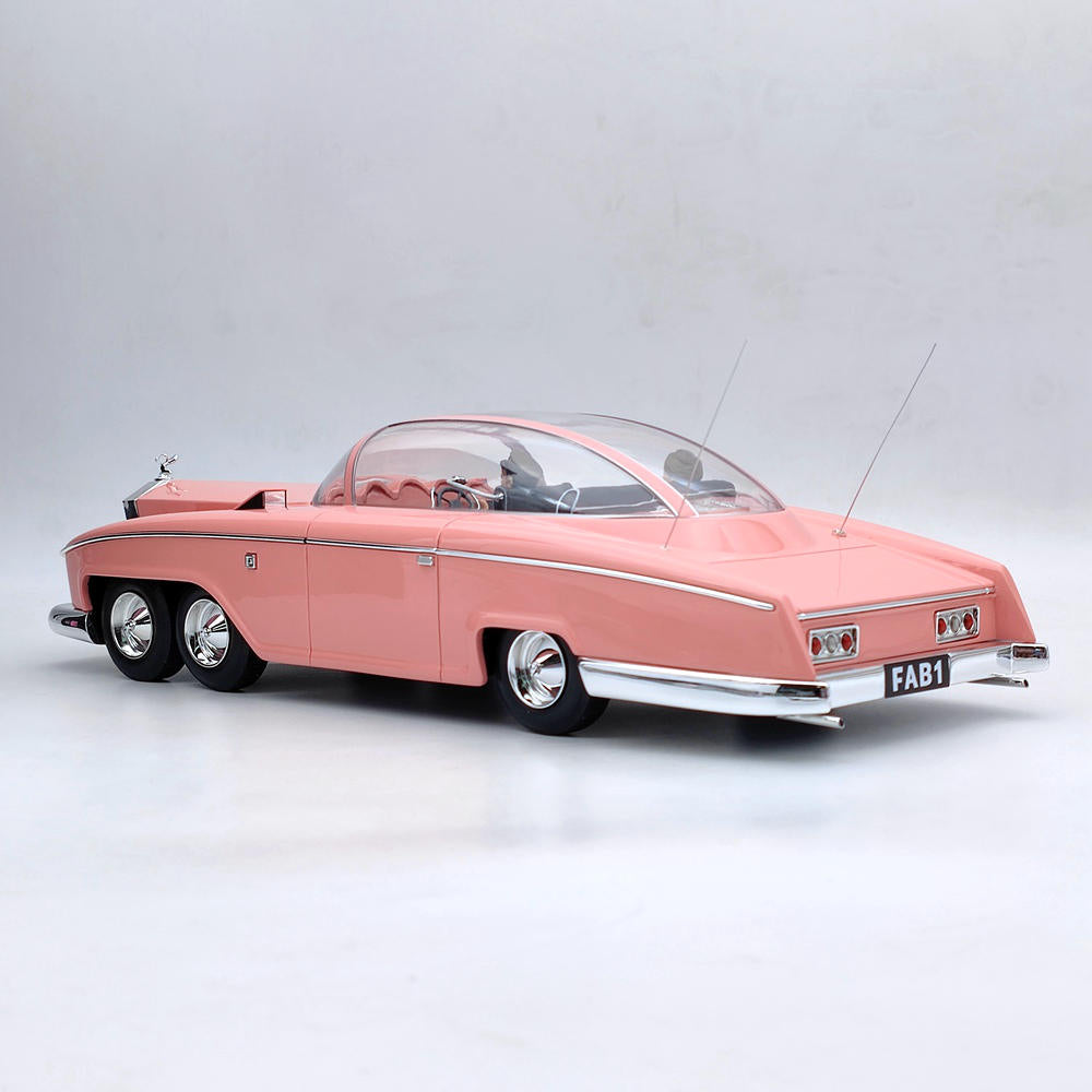 1/18 Scale Rolls Royce FAB1 Thunderbirds Resin Car Model - Limited Edition Collectible Toy for Display & Gifts | Perfect for Diecast Collectors, TV Show Fans & Home Decor