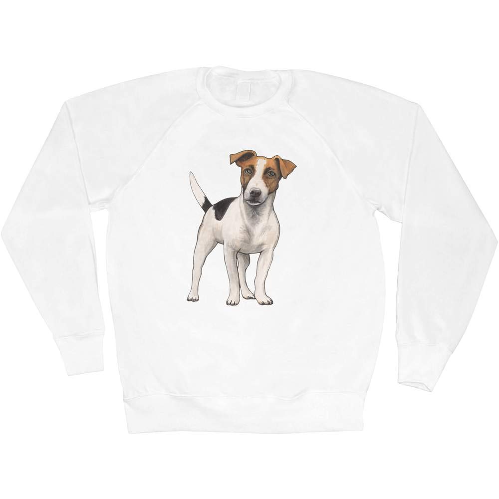 Jack Russell Terrier Dog Lovers Adult Sweatshirt - Cozy Pullover Sweater Jumper for Men & Women (SW020534) - Perfect for Casual Wear, Pet Lovers Gift & Dog Owner Apparel