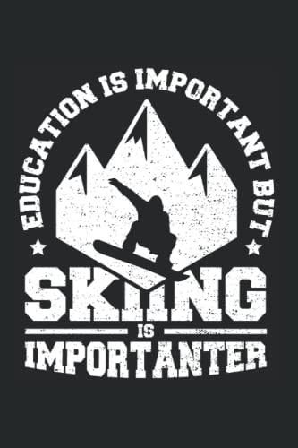 100 Pages Lined Skiing Journal Notebook - 6