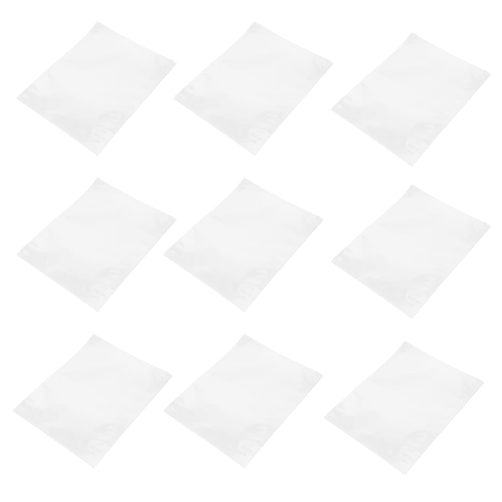 SEWACC 100pcs Vacuum Sealer Bags - 20x25CM Clear Food Storage Bags for Heat Sealing | Airtight Food Preservation Containers for Snacks, Chips, Meat & Vegetables | Perfect for Meal Prep, Sous Vide & Freezer Storage