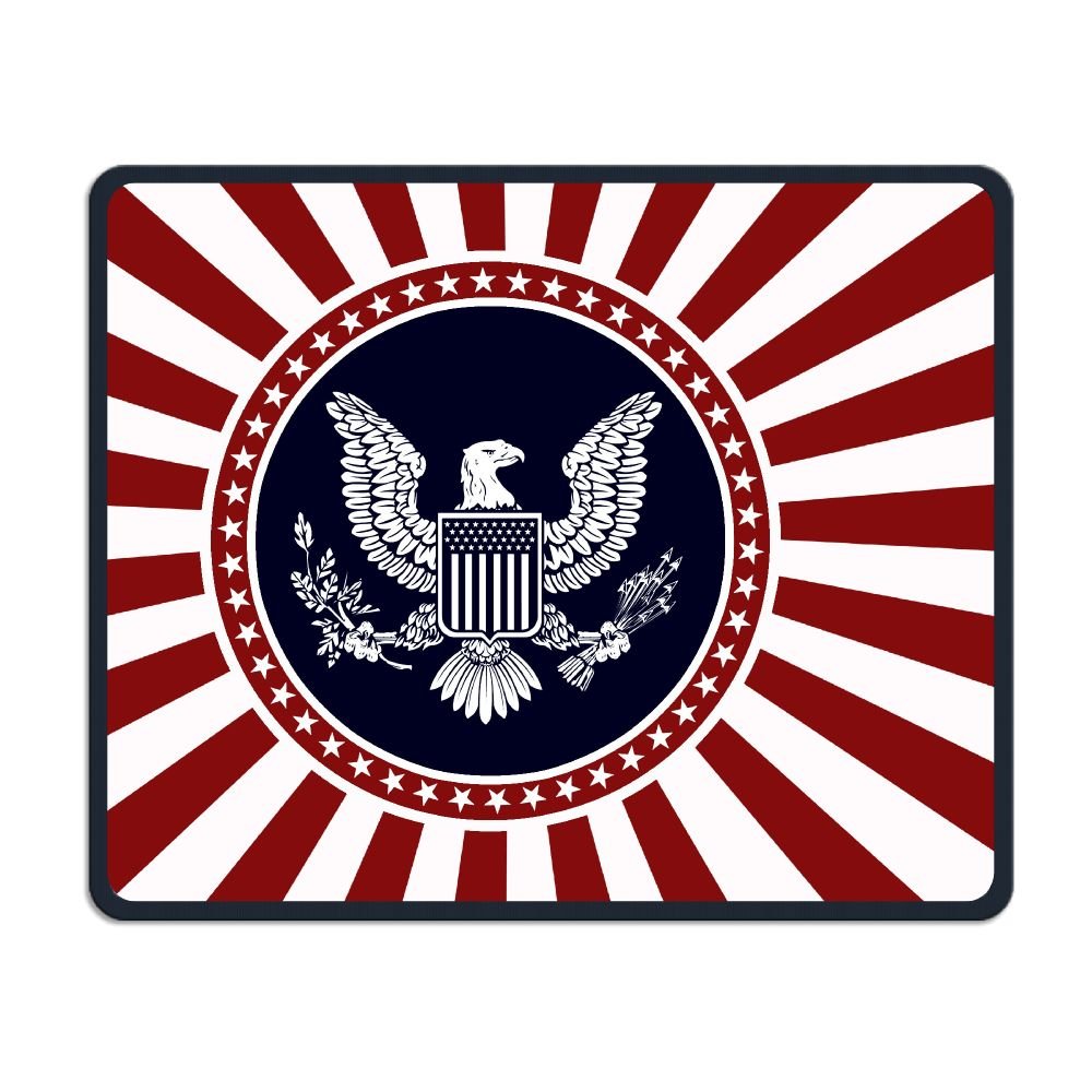 Vintage Fascist Flag Design Non-Slip Rubber Mouse Pad - Office & Gaming Surface for Laptop, Computer, Keyboard - Perfect for Workstations, Gaming Setups & Home Offices