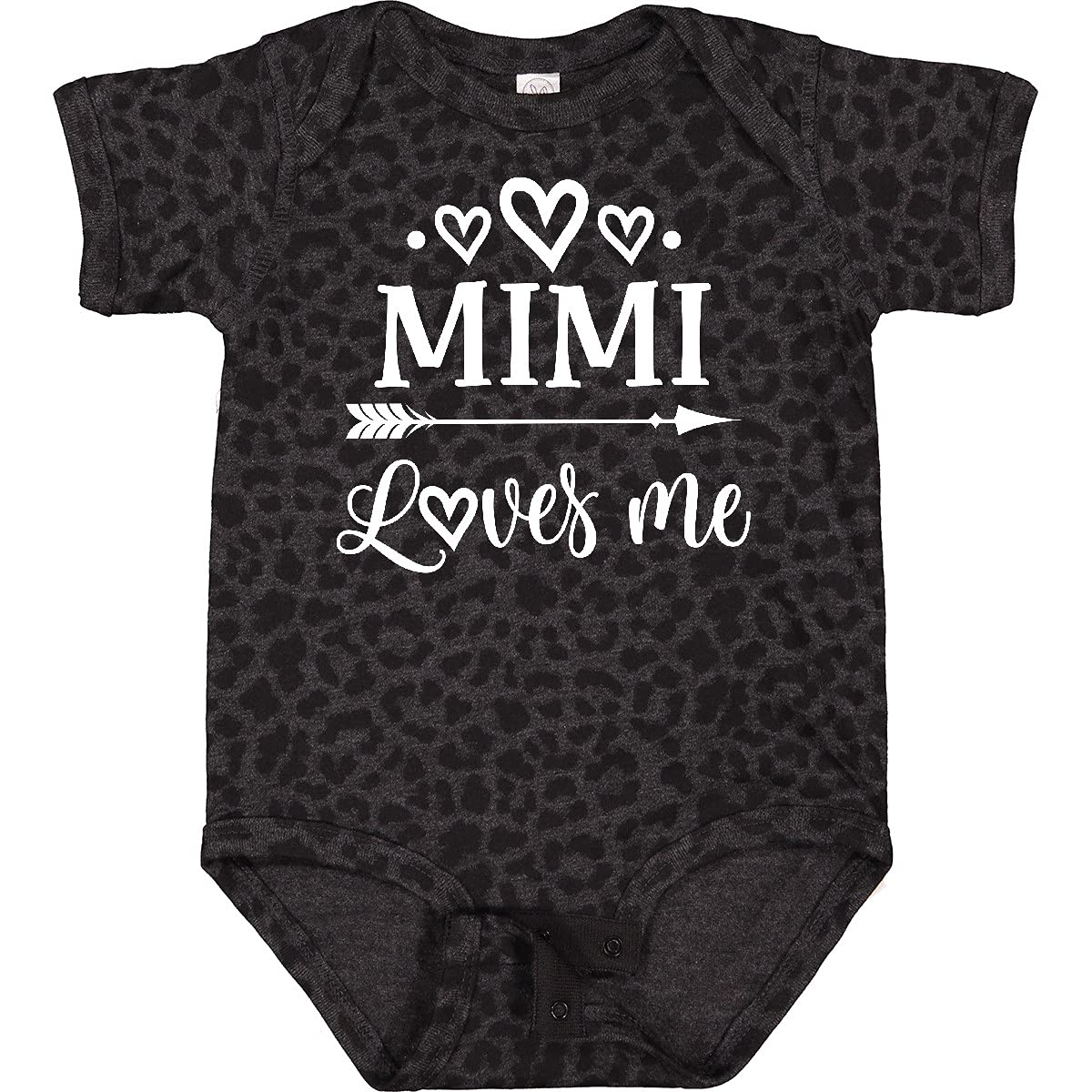 Inktastic Mimi Loves Me Baby Bodysuit - Cute Infant Onesie for Newborns & Toddlers - Soft Cotton Baby Clothes for Playtime, Photo Shoots & Everyday Wear