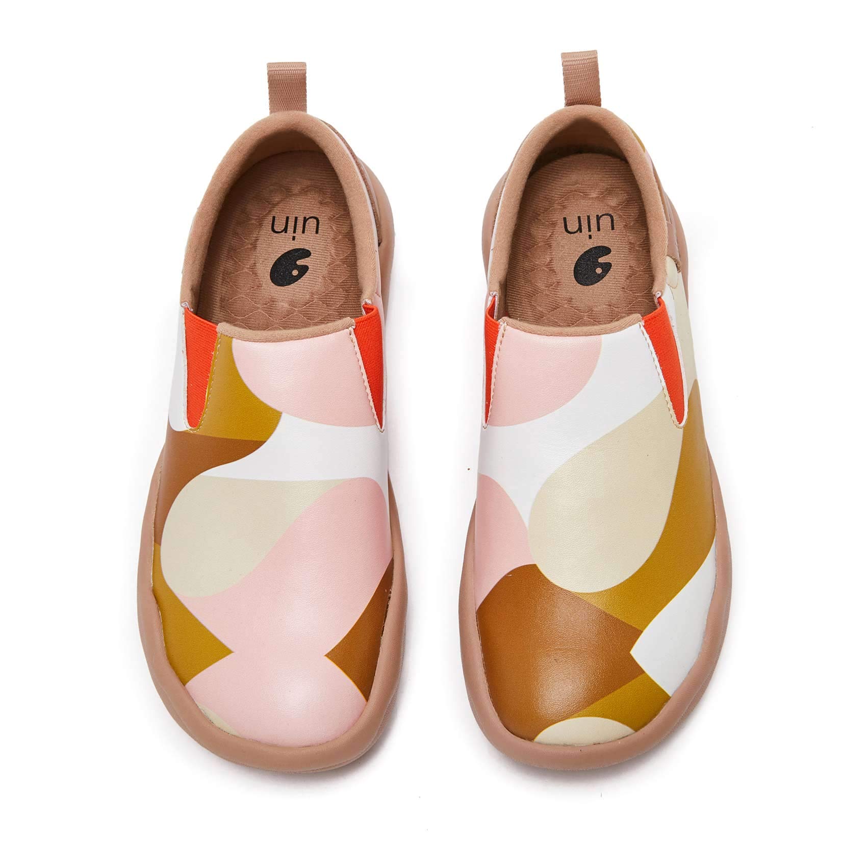 UIN Women's Slip-On Walking Shoes - Lightweight Travel Loafers with Microfiber Upper - Comfortable Casual Sneakers for Walking, Travel & Everyday Wear