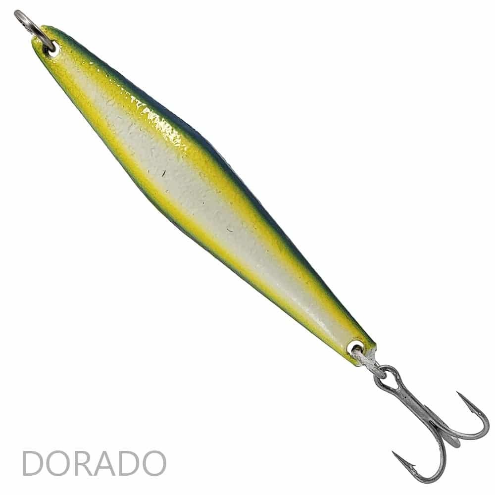 Premium Salas JPOT Light Surface Iron Jigs - Saltwater Fishing Lures for Tuna, Yellowtail & Calico Bass - Ideal for Offshore & Inshore Fishing Adventures