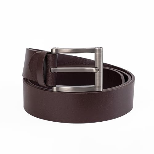 Dark Brown-cow-pin Buckle