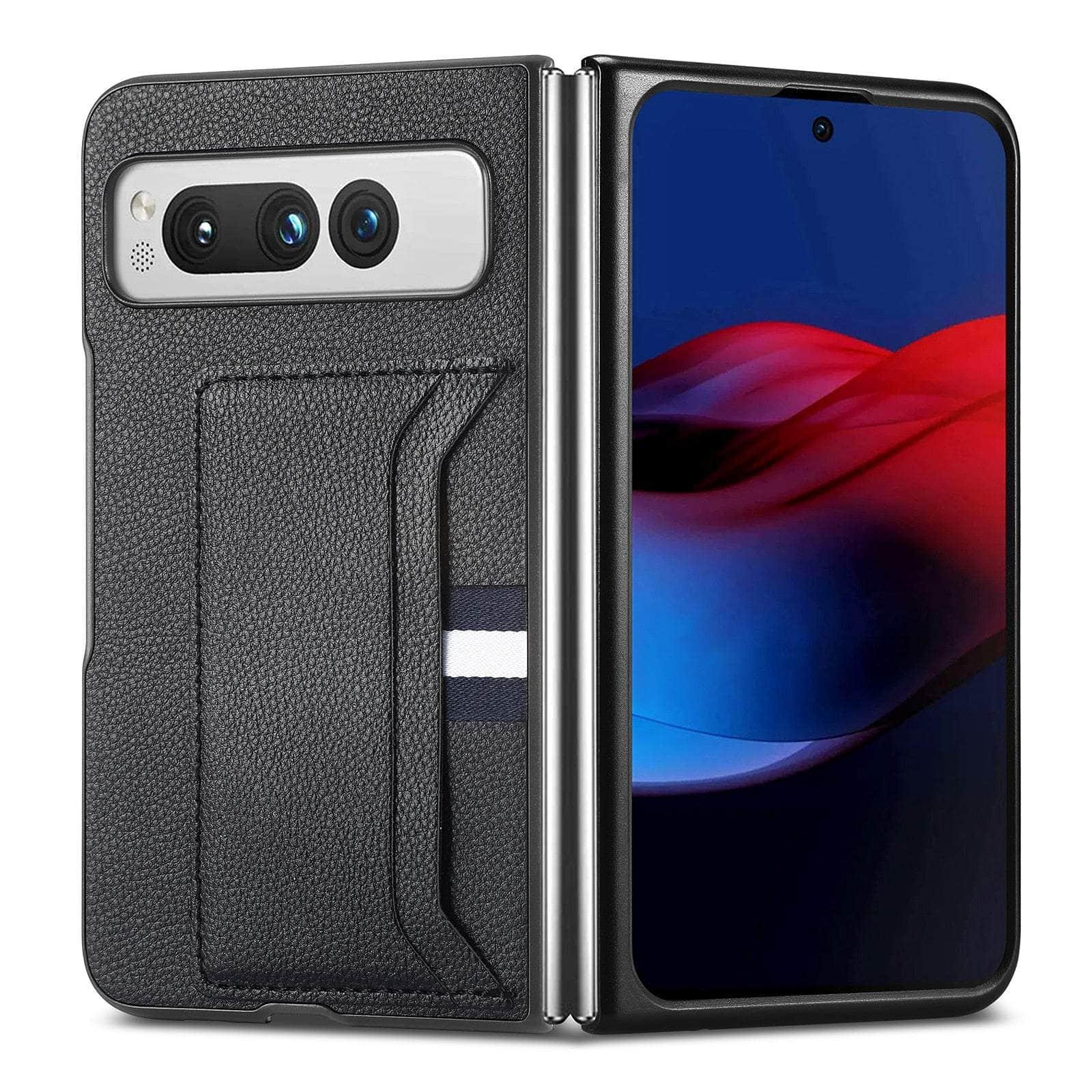 Google Pixel Fold 1 Wallet Case with Card Slot - Slim Protective Cover for Everyday Use & Travel