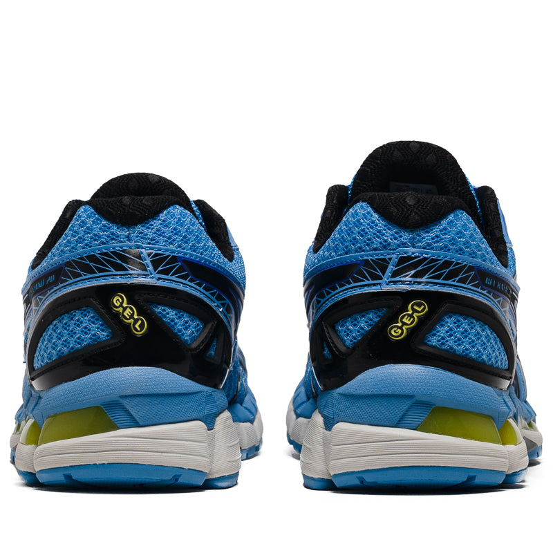 ASICS Gel-Kayano 20 Running Shoes for Men - Blue Neptune/Black - Stability & Cushioning for Long-Distance Running, Jogging, and Workouts