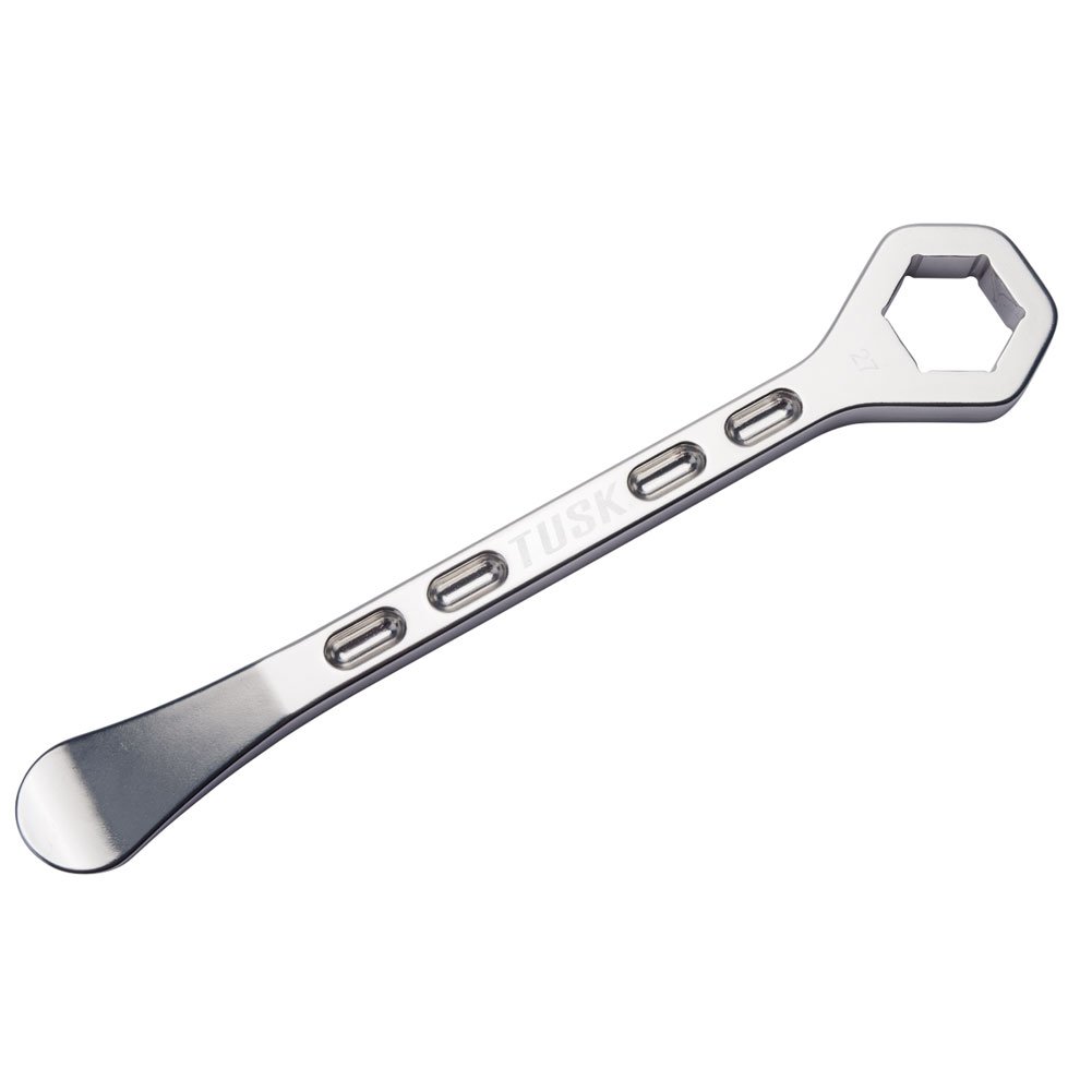 Tusk Aluminum Tire Iron with 12/13mm Axle Wrench - Compatible with Husqvarna TXC 510 (2008-2009) | Motorcycle Tire Repair Tool for Off-Road Adventures & Trail Riding