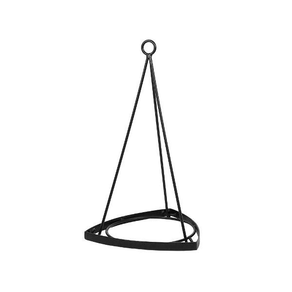 Lina Hanging Planters - Modern Indoor/Outdoor Flower Pots with Drainage Holes - Perfect for Home Decor, Balcony, Garden & Office Plants (Set of 3)