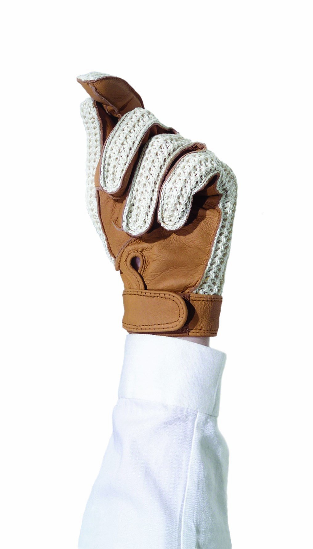 OVATION Women's Breathable Crochet Back Sports Gloves for Running, Cycling & Outdoor Activities