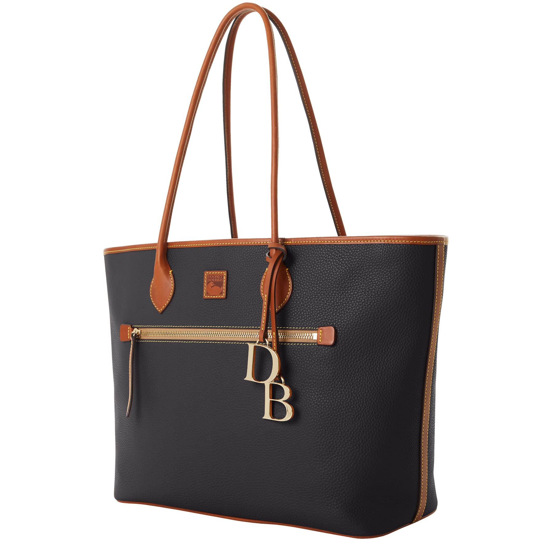 Dooney & Bourke Pebble Grain Leather Large Tote Bag for Women - Stylish Work Purse, Spacious Office Handbag & Everyday Carryall for Professionals