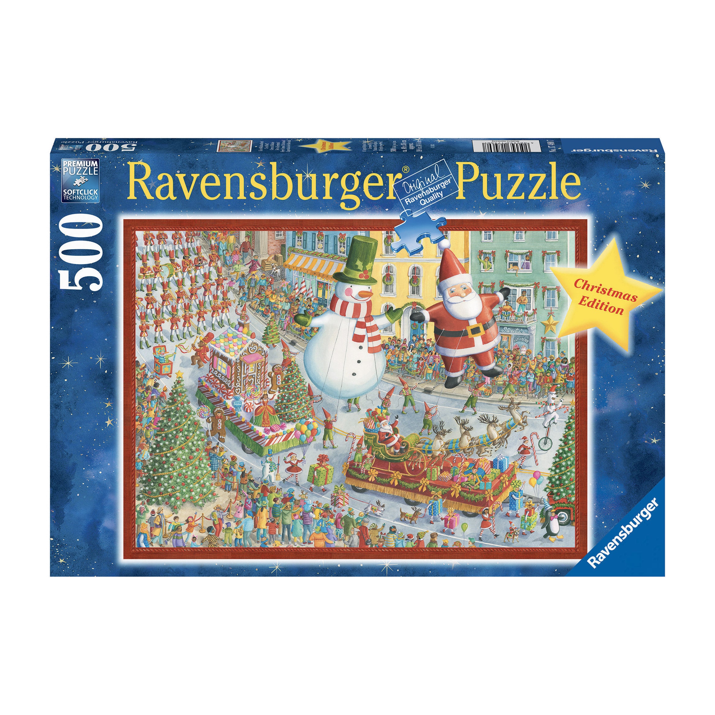 500 Piece Christmas Jigsaw Puzzle - Festive Holiday Family Activity for Adults & Kids - Perfect for Christmas Decor & Gift Giving
