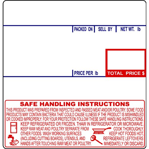 CAS #8040 Printing Scale Label 36 Rolls | High-Quality Made in USA Labels (804036R) | Perfect for Shipping, Inventory & Retail Packaging